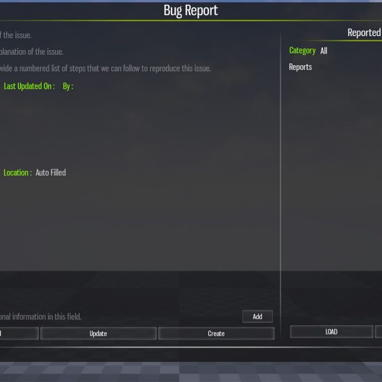 Bug Tracker - UE Plugin - Immortal Hand Studios